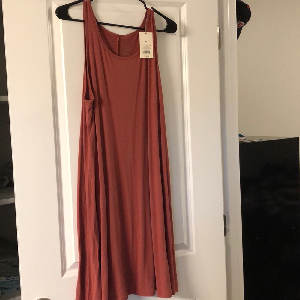 Rose wine colored dress